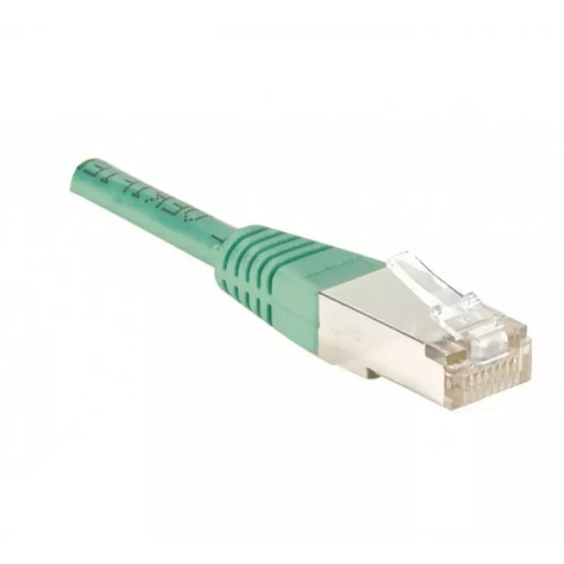 EXERTIS CONNECT Καλώδιο Patch Cat.5e F/UTP, RJ45, πράσινο, 2,0 m 847142