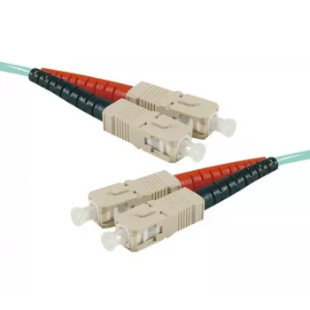 EXERTIS CONNECT Καλώδιο Patch Οπτικής Ίνας OM3 SC Duplex UPC, 50/125 µm, Aqua, 20 m, High Density 392758