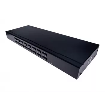 EXERTIS CONNECT Μεταγωγέας KVM 16 Θυρών USB/PS/2 με OSD και απομακρυσμένη πρόσβαση IP 66310