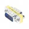 TECLINE Mini Gender Changer, 15-πολικό HD D-Sub βύσμα αρσενικό σε βύσμα αρσενικό για VGA (50408)