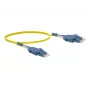 EXERTIS CONNECT Καλώδιο Patch Singlemode OS2 Duplex Uniboot LC/UPC σε LC/UPC, 2m, κίτρινο, LSZH 392932