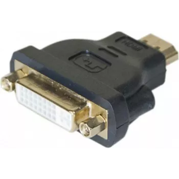 EXERTIS CONNECT Προσαρμογέας HDMI σε DVI-I, HDMI βύσμα αρσενικό σε DVI-I 24+5 υποδοχή θηλυκή, μαύρο 127951