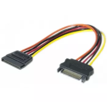 EXERTIS CONNECT Καλώδιο επέκτασης τροφοδοσίας SATA, αρσενικό SATA σε θηλυκό SATA, 0,2 m 147564
