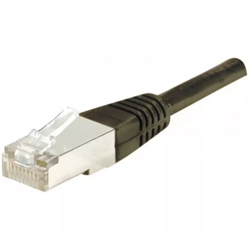 Exertis Connect 234230 Cat6 F/UTP Καλώδιο δικτύου 1m Μαύρο