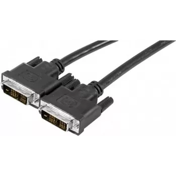 EXERTIS CONNECT Καλώδιο οθόνης DVI-D Single Link, 18+1 Pin αρσενικό σε αρσενικό, 1,8 m, Μαύρο 127475