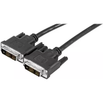 EXERTIS CONNECT Καλώδιο οθόνης DVI-D Single Link, 18+1 Pin αρσενικό DVI-D σε αρσενικό DVI-D, 3,0 m, Μαύρο 127480
