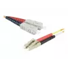 Exertis Connect LC/UPC σε ST/UPC Multimode Duplex LWL Patch Καλώδιο, OM2 50/125µm, LSZH, Πορτοκαλί, 3m 392673