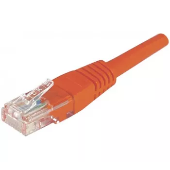 EXERTIS CONNECT Καλώδιο Patch CAT.6 U/UTP, 10m, Κόκκινο, Snagless 243760