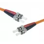 Exertis Connect ST/UPC Multimode Duplex OM2 Καλώδιο Patch Οπτικών Ινών, 5m, LSZH Πορτοκαλί 392714