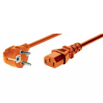 EXERTIS CONNECT 1,8 m πορτοκαλί γωνιακό καλώδιο τροφοδοσίας Schuko-σε-IEC-C13 808072