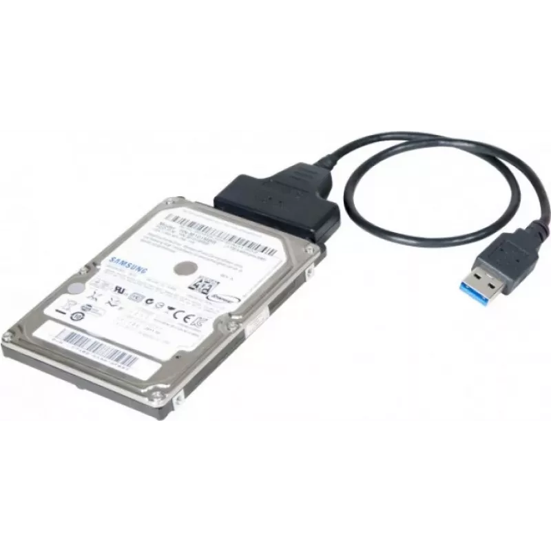Exertis Connect 508305 USB 3.0 σε SATA Adapter για 2,5 ίντσες SSD/HDD, μαύρο