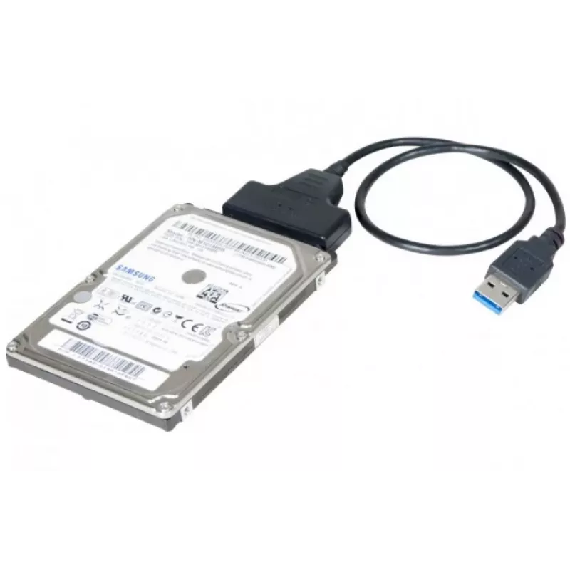 Exertis Connect 508305 USB 3.0 σε SATA Adapter για 2,5 ίντσες SSD/HDD, μαύρο