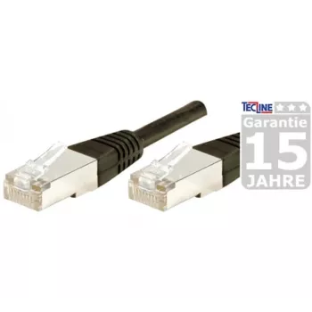 EXERTIS CONNECT Cat6 εξωτερικό αδιάβροχο καλώδιο patch F/UTP, μαύρο, 50m 845050