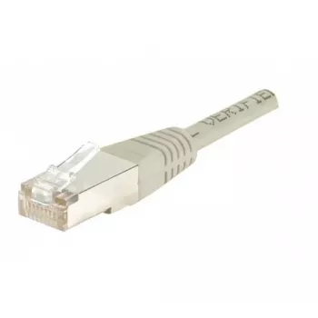 EXERTIS CONNECT CAT.5e F/UTP καλώδιο patch, γκρι, 0,5 m, Slim Snagless 847050
