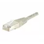 EXERTIS CONNECT CAT.5e F/UTP καλώδιο patch, γκρι, 0,5 m, Slim Snagless 847050