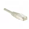 EXERTIS CONNECT CAT.5e F/UTP καλώδιο patch, γκρι, 0,5 m, Slim Snagless 847050
