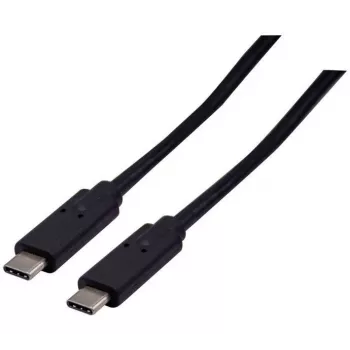 EXERTIS CONNECT USB 3.2 Gen 2x2 καλώδιο 20 Gbps / 240W USB-C σε USB-C, μαύρο, 1,0 m (532649)