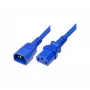 Exertis Connect Καλώδιο τροφοδοσίας IEC C14 σε C13, Μπλε, 5,0 m 808047