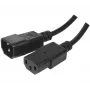 Exertis Connect Καλώδιο τροφοδοσίας IEC C14 σε C13, αλογονούχο, Μαύρο, 1,8 m 807952