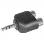 EXERTIS CONNECT 3,5mm Στερεοφωνικό βύσμα σε 2x RCA Phono Αντάπτορας (720140)