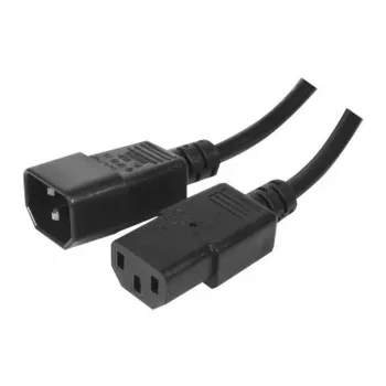 Exertis Connect Καλώδιο τροφοδοσίας IEC C14 σε C13, χωρίς αλογόνα, μαύρο, 3,0 m 807953