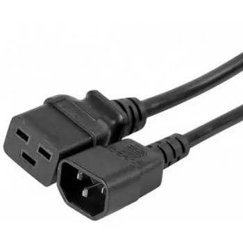 EXERTIS CONNECT Καλώδιο επέκτασης ρεύματος IEC C14 σε C19 3m μαύρο 808007