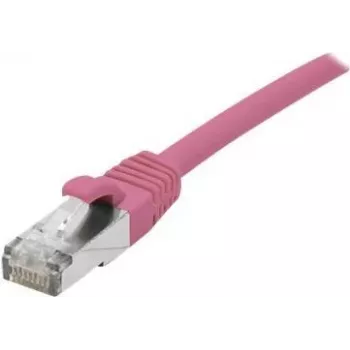 EXERTIS CONNECT Καλώδιο Patch Cat 6A S/FTP, ροζ, 10m 854382