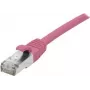 EXERTIS CONNECT Καλώδιο Patch Cat 6A S/FTP, ροζ, 10m 854382