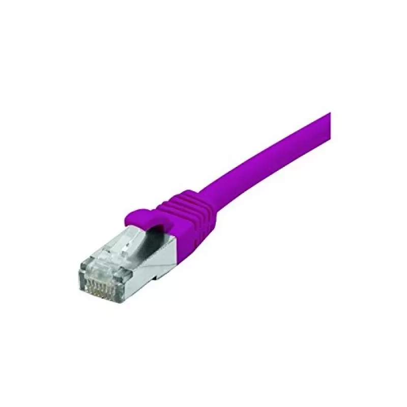 EXERTIS CONNECT Καλώδιο Patch Cat. 6 F/UTP, 2 m, μωβ, PoE, χωρίς αλογόνα 854413
