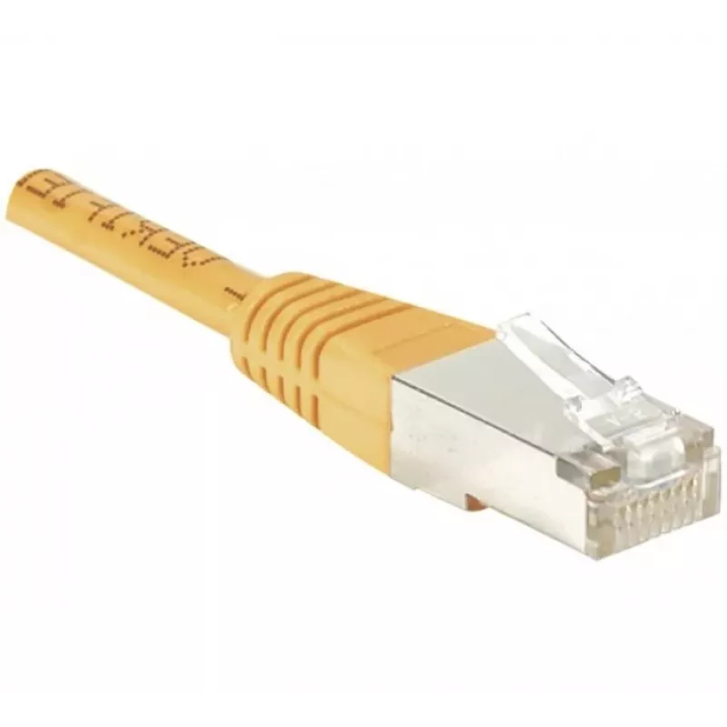 EXERTIS CONNECT Καλώδιο Patch Cat.6 F/UTP, RJ45, πορτοκαλί, 15 m 853337