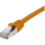 EXERTIS CONNECT Καλώδιο Patch Cat6 F/UTP, PoE, LSZH, πορτοκαλί, 1m 854422