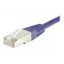 EXERTIS CONNECT Καλώδιο Patch Cat.6 F/UTP, μωβ, 15 m, Slim Snagless Boot 853340