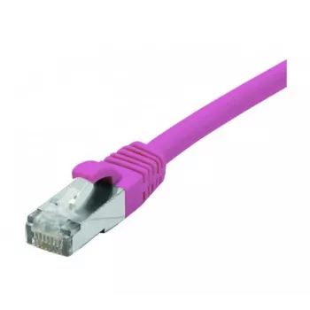EXERTIS CONNECT Καλώδιο Patch Cat 6 F/UTP, PoE, LSZH, ροζ, 5 m, RJ45, Snagless 854436