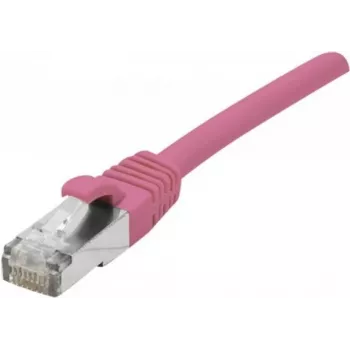 EXERTIS CONNECT Καλώδιο Patch Cat 6 F/UTP, PoE, LSZH, ροζ, 5 m, RJ45, Snagless 854436