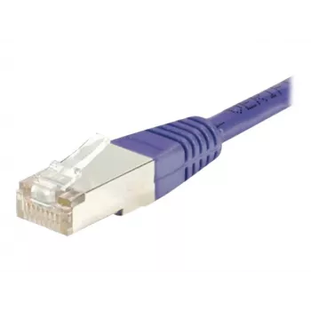 Exertis Connect 854460 Καλώδιο Patch Cat.6 S/FTP PiMF, 15 m, μωβ, Slim Bend Protection