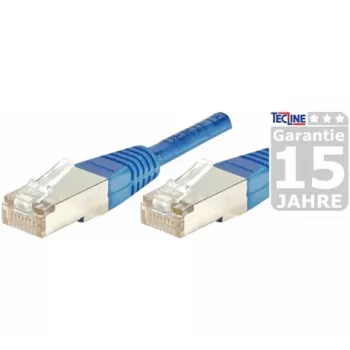 EXERTIS CONNECT Καλώδιο Patch Cat.6 F/UTP, 30m, μπλε, Slimline προστασία από τσάκισμα 853346