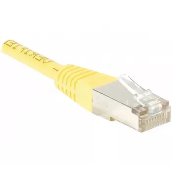 Exertis Connect 853353 Cat.6 F/UTP Καλώδιο Patch, 50 m, Κίτρινο, Slim Bend Protection