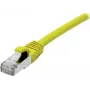 Dexlan Cat6 RJ45 S/FTP Καλώδιο Patch 1m Κίτρινο 850818