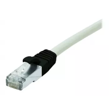 EXERTIS CONNECT Cat6 S/FTP LSZH Καλώδιο Patch RJ45 σε RJ45, 1m, Γκρι, Snagless 851310