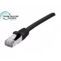 EXERTIS CONNECT Cat. 6A S/FTP Patchkabel, 1 m, μαύρο, αλογονούχο TPE, πιστοποιημένο GRS, Snagless 854548