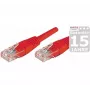 EXERTIS CONNECT Cat.5e U/UTP Patchkabel, κόκκινο, 5,0 m, Slim Snagless Boot 853946