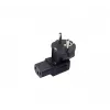 Exertis Connect 809068 Καλώδιο τροφοδοσίας CEE 7/7 σε IEC C13, 1,8 m, Μαύρο