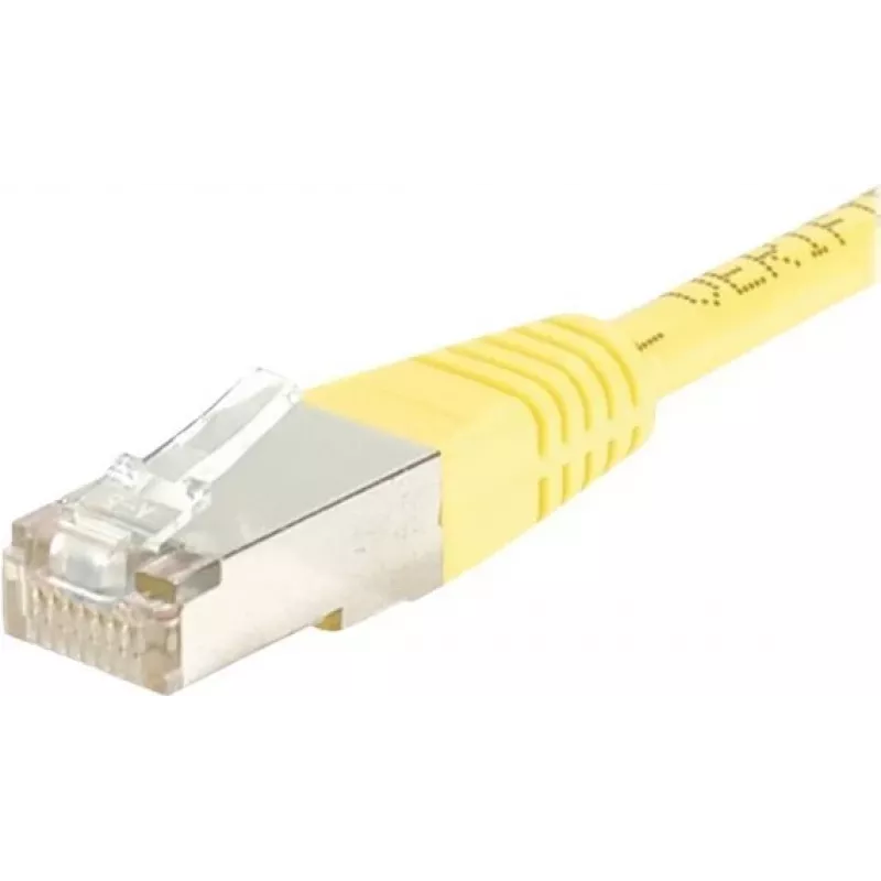 Exertis Connect 854103 0,5m Cat5e F/UTP (FTP) κίτρινο καλώδιο δικτύου