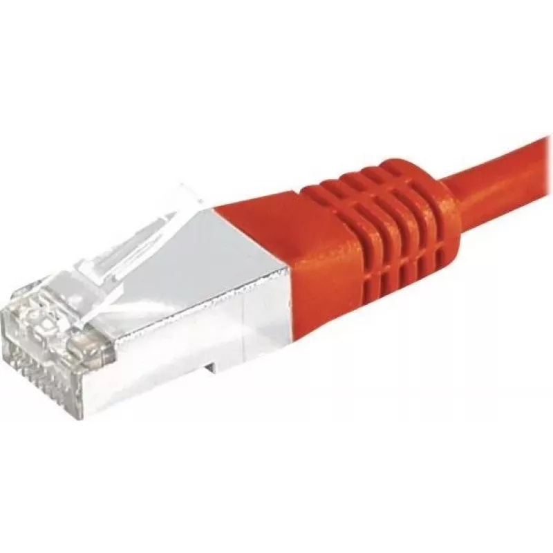 Exertis Connect 853810 Cat6 F/UTP Καλώδιο δικτύου, 0,5 m, Λευκό