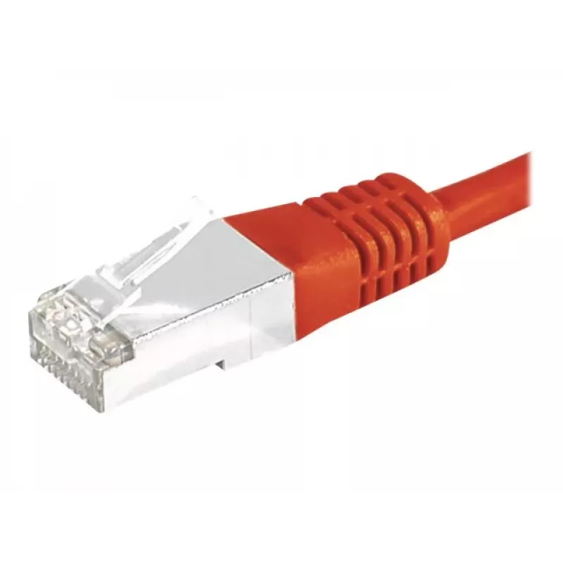 Exertis Connect 853810 Cat6 F/UTP Καλώδιο δικτύου, 0,5 m, Λευκό