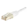 Exertis Connect 853810 Cat6 F/UTP Καλώδιο δικτύου, 0,5 m, Λευκό