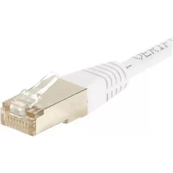 Exertis Connect 853811 Cat.6 F/UTP Καλώδιο δικτύου, 1 m, Λευκό, Slim Bend Protection