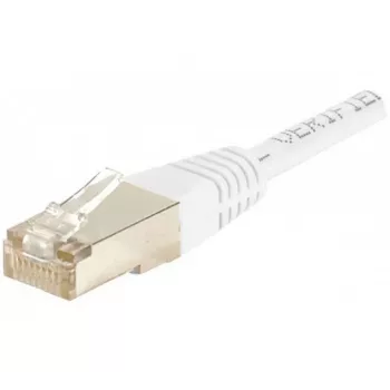 Exertis Connect 853811 Cat.6 F/UTP Καλώδιο δικτύου, 1 m, Λευκό, Slim Bend Protection