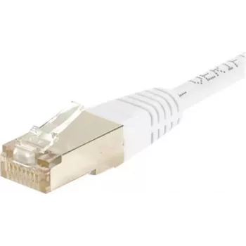EXERTIS CONNECT CAT.6 F/UTP Καλώδιο δικτύου, Λευκό, 3,0 m, Slim Bend Protection 853814