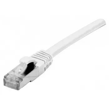 EXERTIS CONNECT Cat.6 F/UTP PoE LSZH λευκό 30m Καλώδιο δικτύου με Snagless Boot 854408